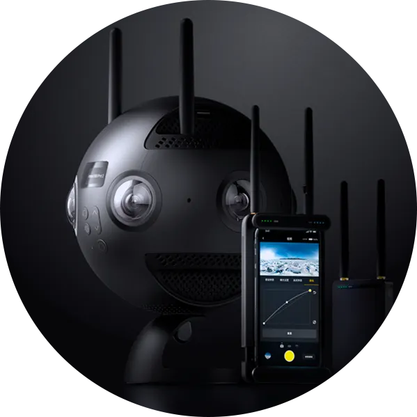 Professional 360 capture camera